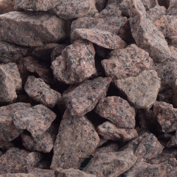Granit Ziersplitt rot