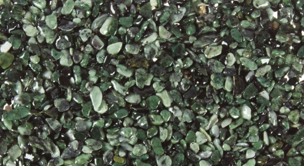 Steinteppich Kristall Grün